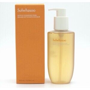 Sulwhasoo Gentle Cleansing Foam 200ml Mild Liquid Moisturizing Smooth K-Beauty